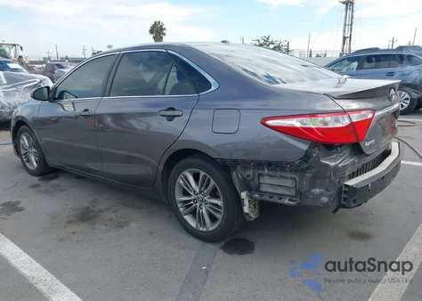 2016 Toyota Camry Se из США, поврежденный, VIN 4T1BF1FK0GU522020